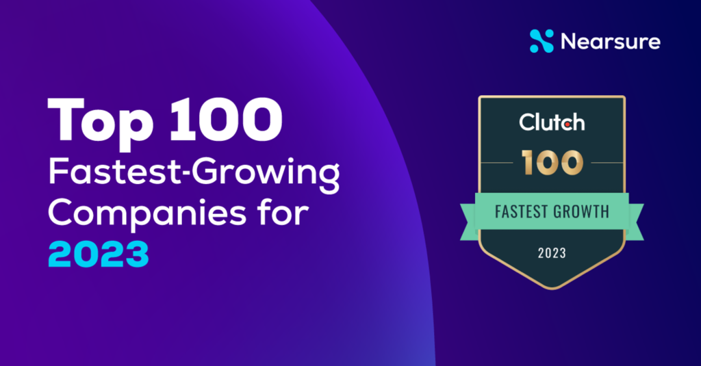 Top 100 fastest growing companies 2023 logo