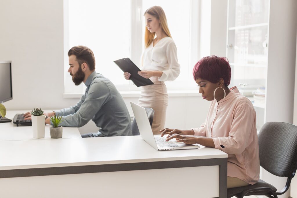 People working on Innovative Digital Transformation